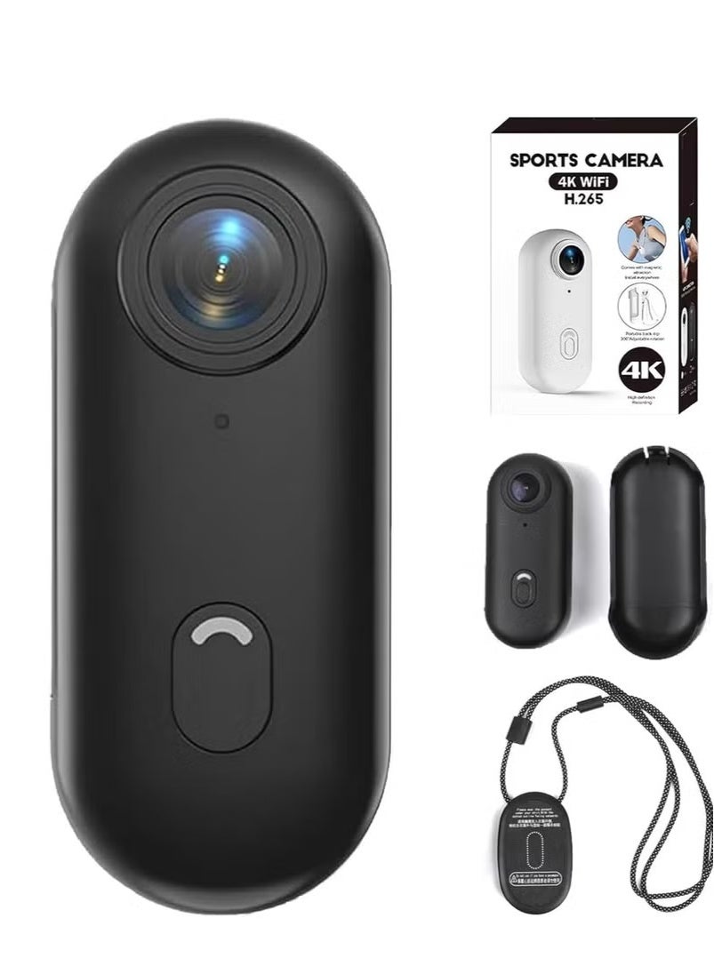 4K Ultra HD Wearable Mini Sports Camera – Thumb-Sized…