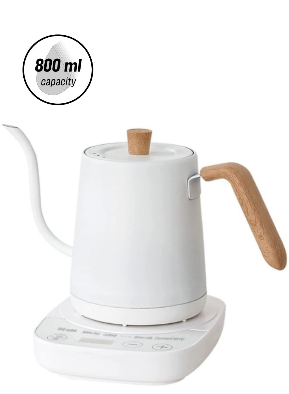 Gooseneck Electric Kettle Temperature Control 0.8L,…