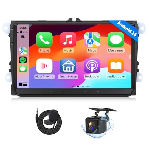 Compare Eonon Android 14 Car Stereo for Volkswagen Golf MK5MK6 Jetta Passat SEAT Skoda, 9 CarPlay Android Auto Touchscreen Headunit with DSP, Bluetooth 5.4,SWC, 3+32G  VWX7 at KSA Price