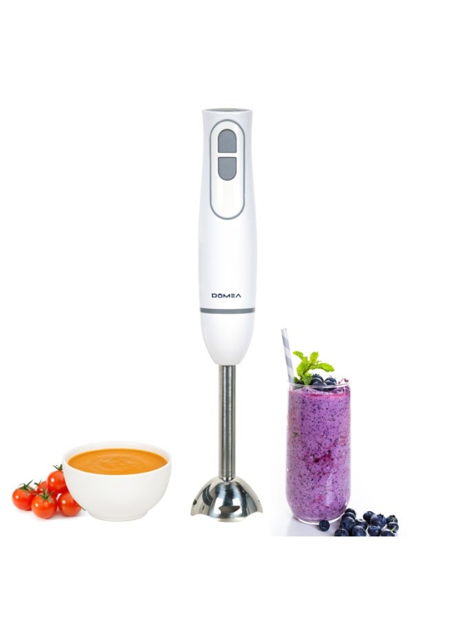 Immersion Hand Blender, 500W with Stainless Steel…