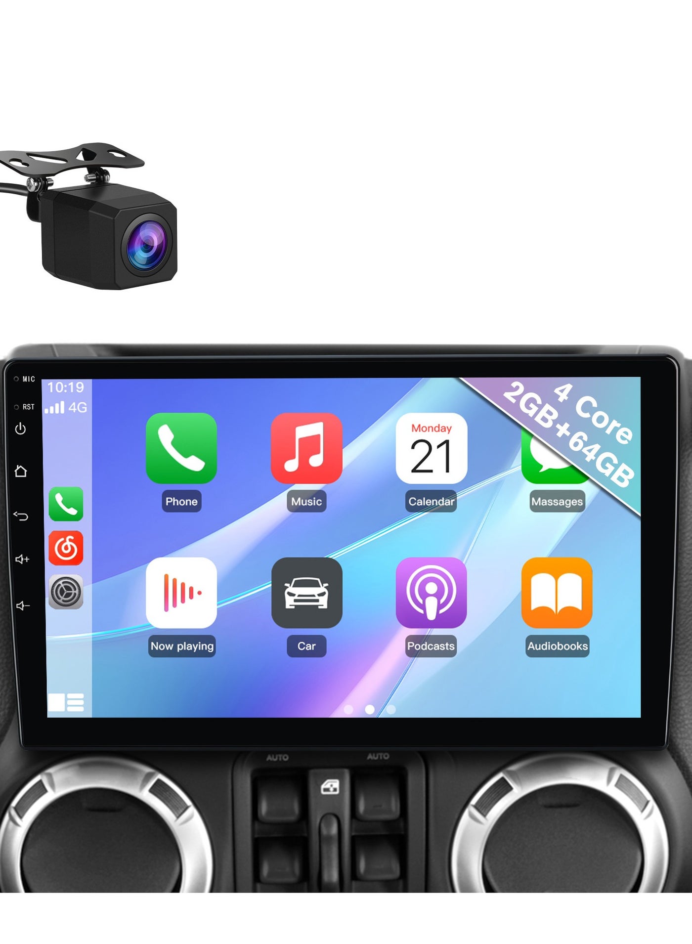 Car Radio Stereo Upgrade 2GB+32GB for Jeep Wrangler…