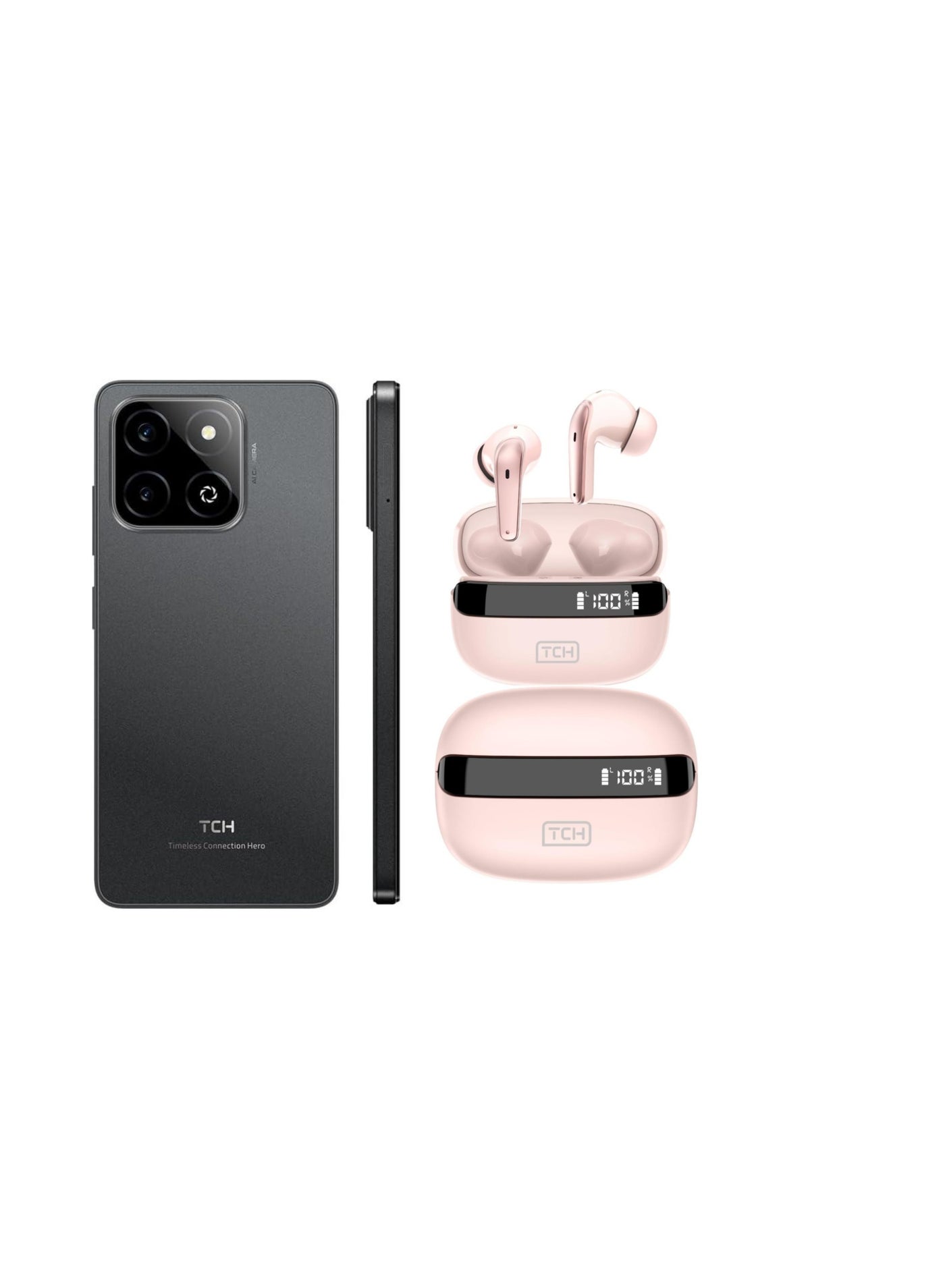 TCH One Lite 4GB 64GB Black Smartphone (UAE…