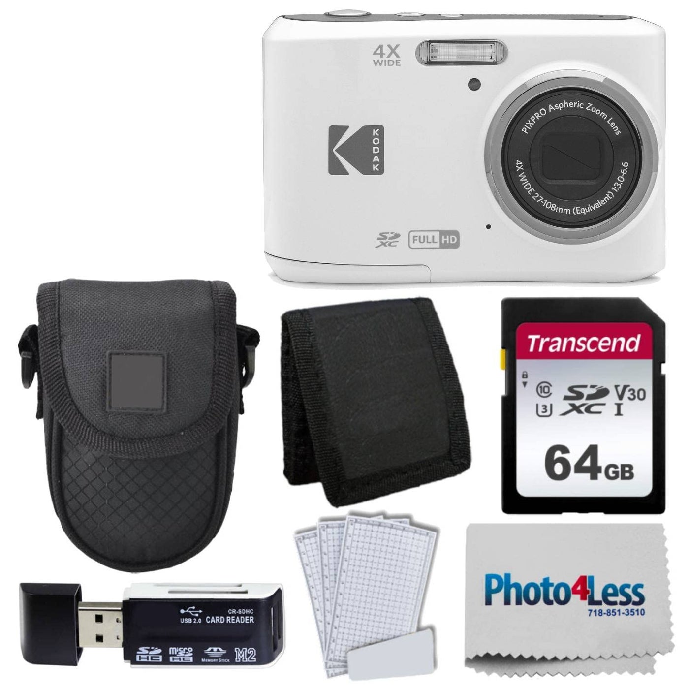 Kodak PIXPRO FZ45 Digital Camera + Black Point…