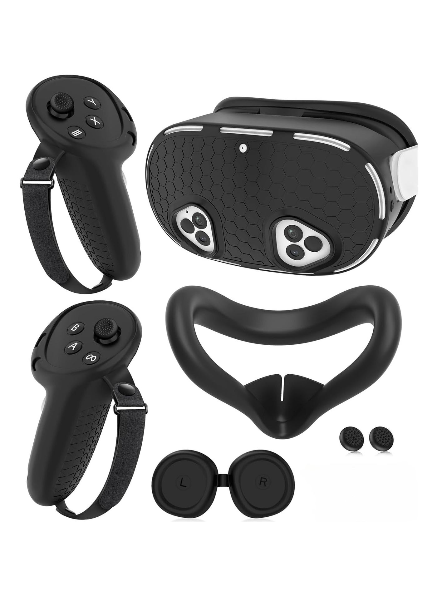 Silicone Protective Cover Set for Meta Quest…