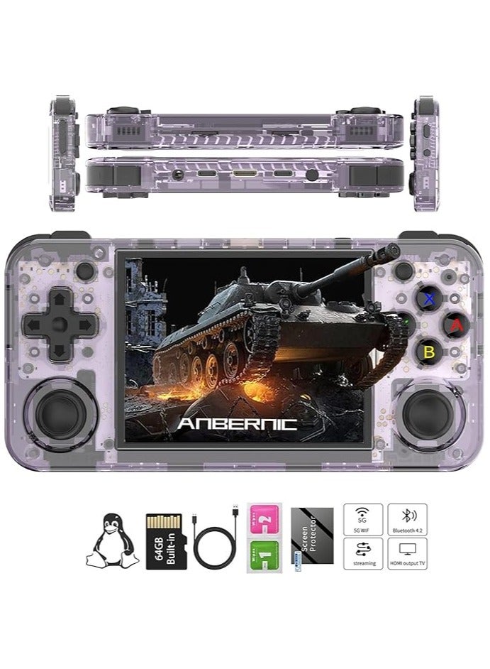 RG35XX H Retro Portable Game Console, Support 5G…