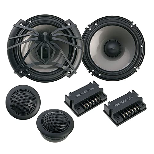 Compare Soundstream AC.6 Arachnid Component 6.5 2Way 300W Speaker Set,Black at KSA Price