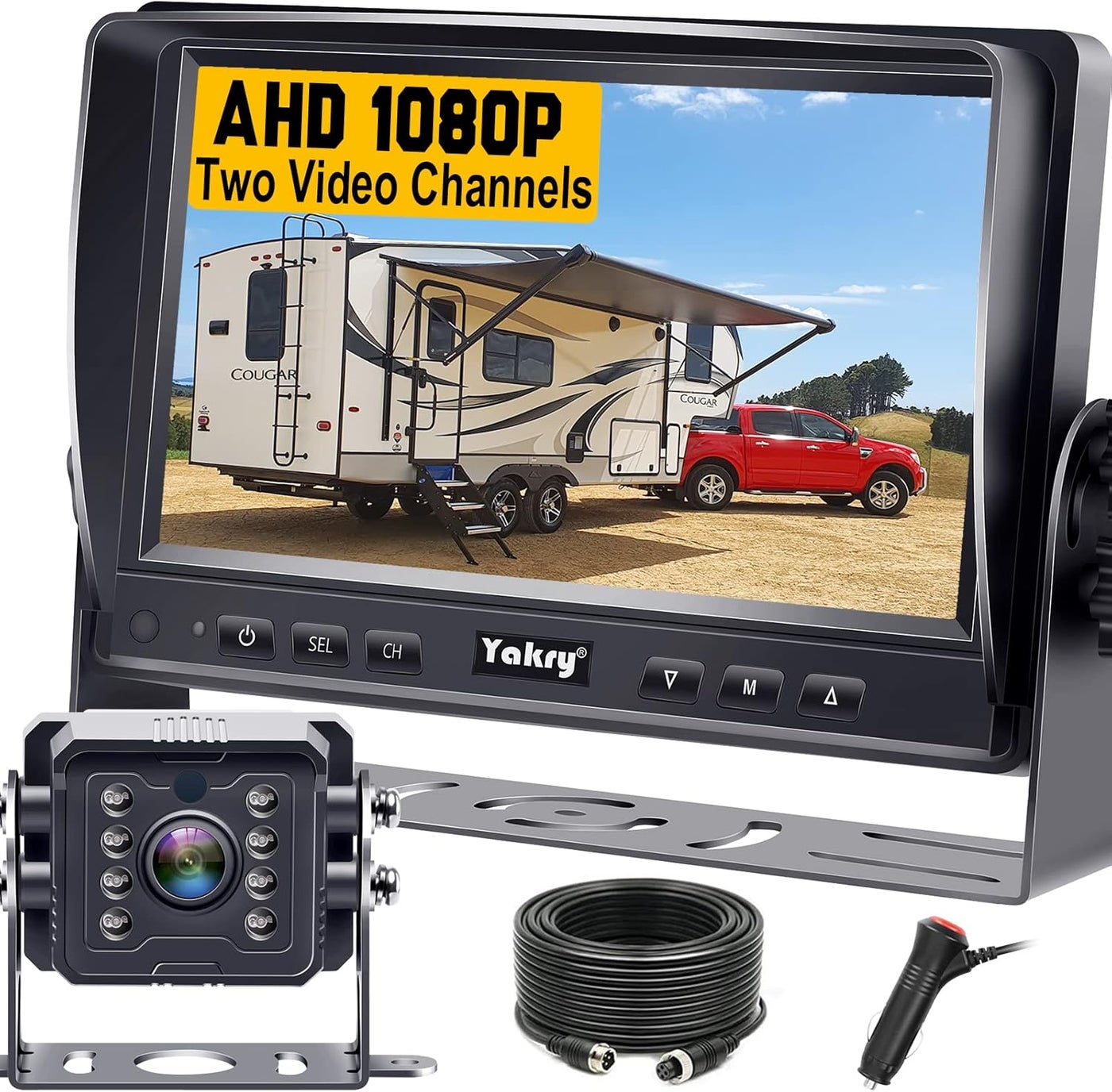 Yakry iStrong Backup Camera and 7' Monitor Kit