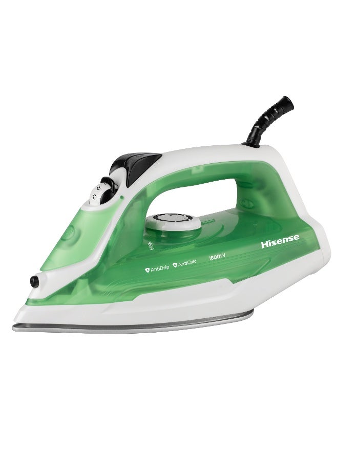 Hisense 1800W Antri-Drip Steam Electric Iron 300ml…