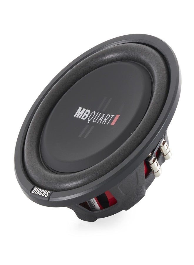 Compare MB Quart DS Inch Shallow Space Saving Slim Subwoofer Car Speakers with Dual Voice Coil for Vehicle Sounds Audio Systems, Black at KSA Price