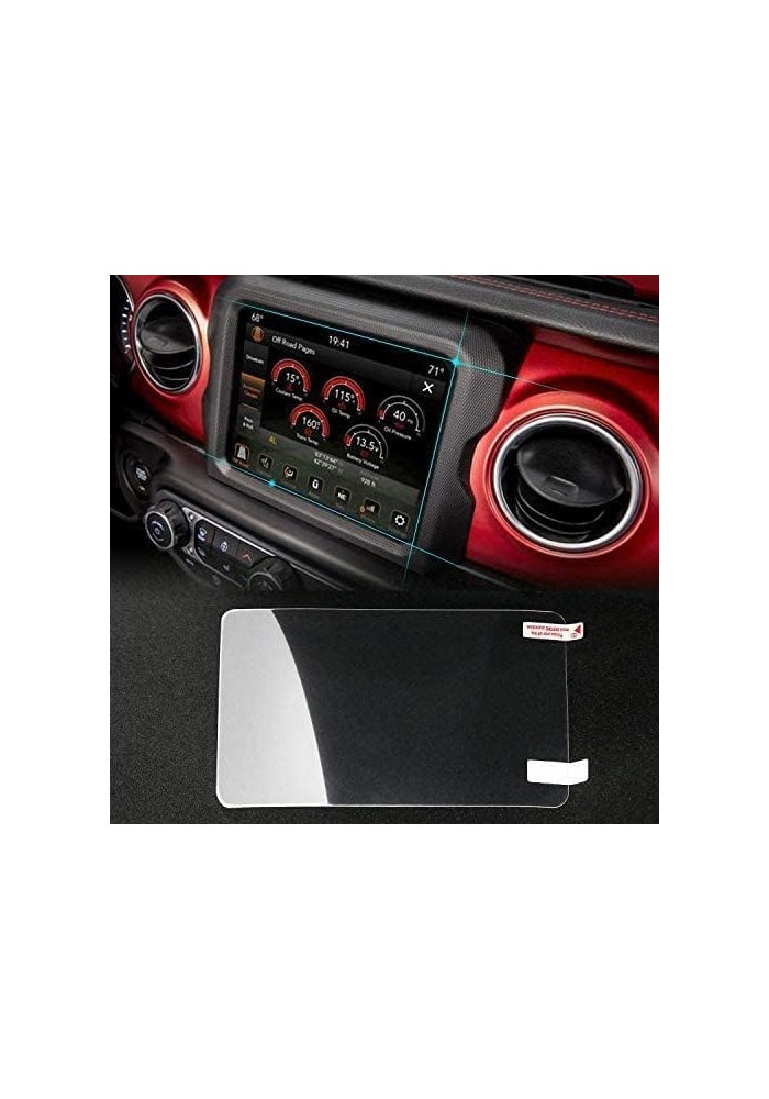 Compare JeCar 8.4 inch Screen Protector Film Media Center Navigation Touch for 2018 Jeep Wrangler JL & 2018 Grand Commander at KSA Price