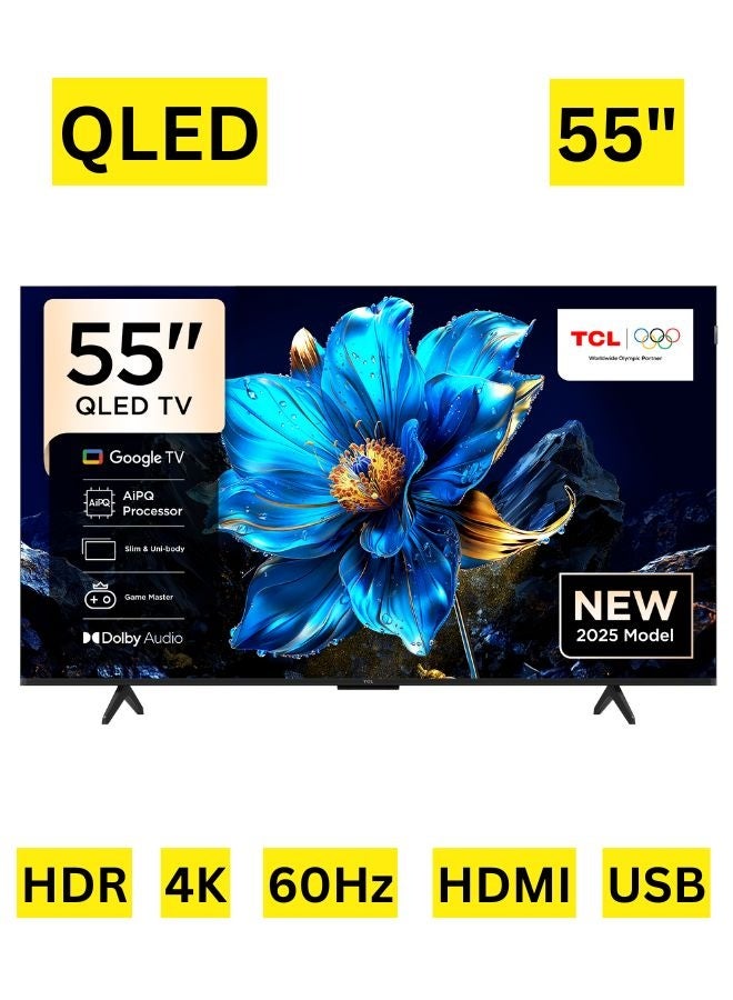55 Inch P7K QLED TV | 4K Google TV…
