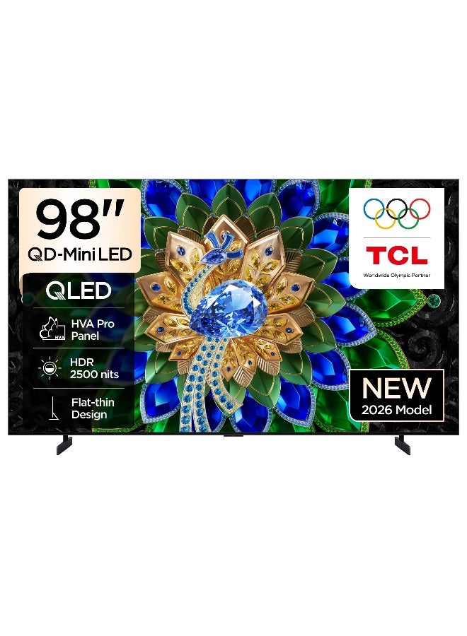 TCL Television 98 Inch 4K QD-Mini LED…