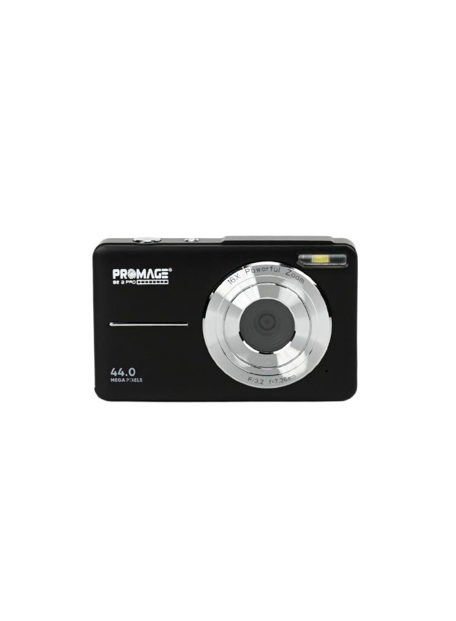 PROMAGE PC100 Digital Camera 44MP – Black, 1080p Video,…
