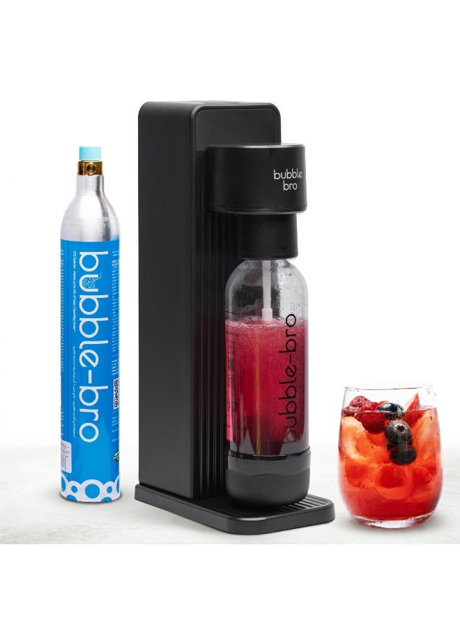 Compare bubblebro Versa Soda Maker Starter Kit  with 60L CO2 Cylinder Black  carbonate any drink at KSA Price