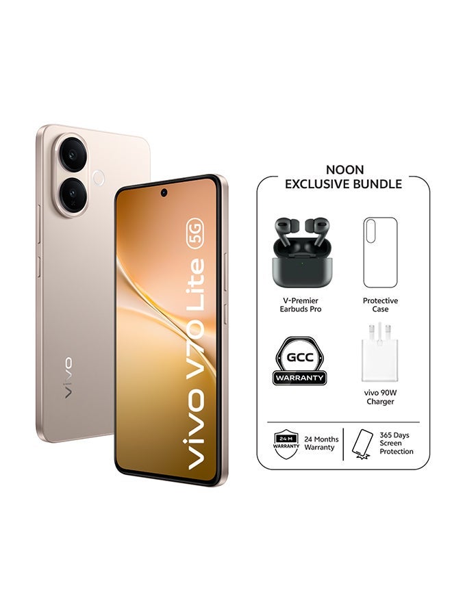 V70 Lite AI 5G Dual SIM Gold 8GB RAM…