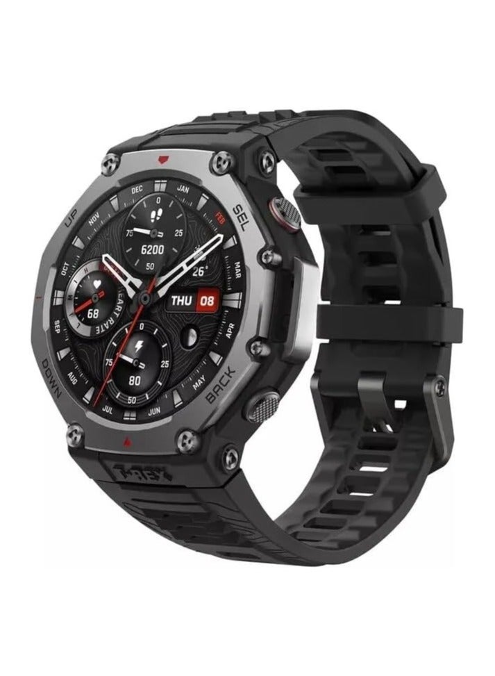 Compare TRex 3 Latest MODEL 2024 Ultra long battery life, Amoled Display, water resistance, advanced maps and navigation, AI powered voice control  Black at KSA Price