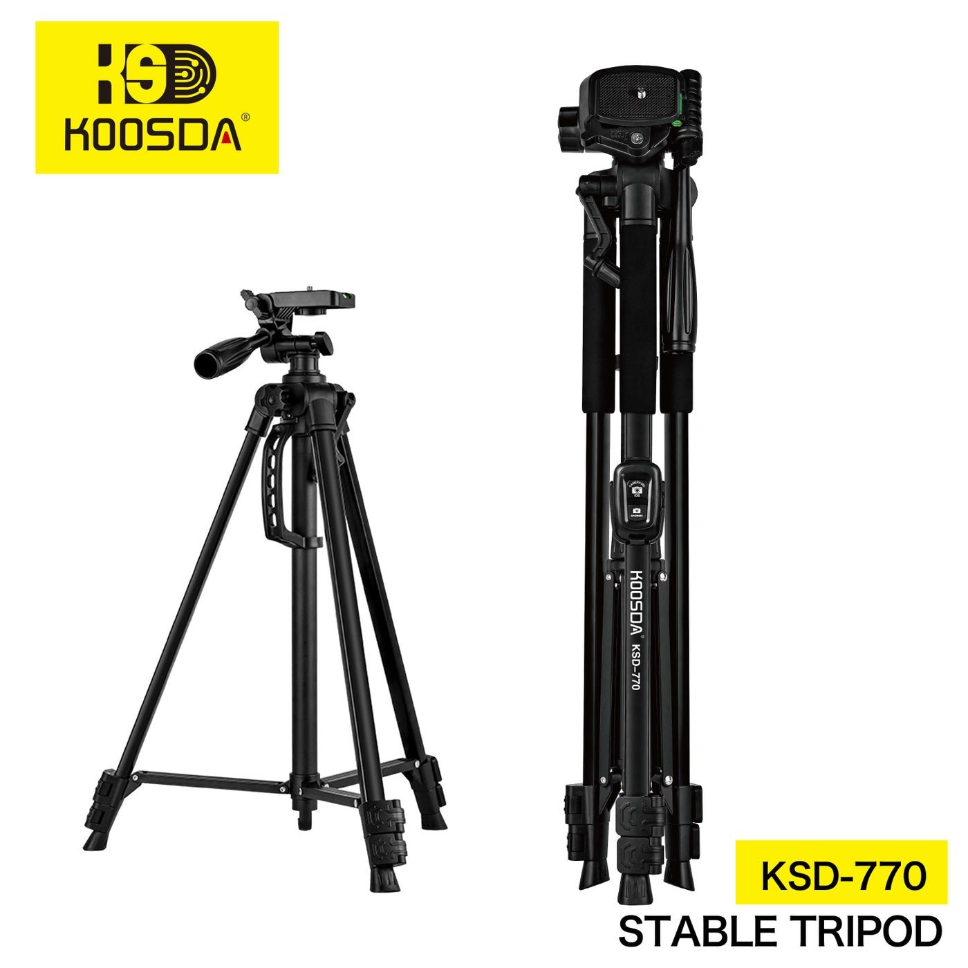 Compare KSD770 1.6M Stable Tripod  Perfect for Professional Photography at KSA Price