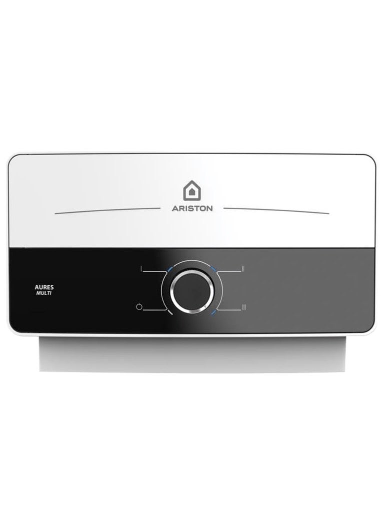 Compare Ariston AuresSM2 Instantaneous Water Heater 7.7KW  3195237 Black White at KSA Price