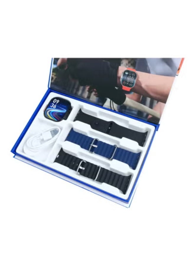 Compare TC41 Smartwatch with 2.2Inch AMOLED Curved Display – 4G SIM Support, HD Camera, 3 Stylish Strap Options & Charging Cable – Smart Fitness Watch for Men & Women – Heart Rate Monitor, Step Counter & Notifications – Black Fitness Tracker for Android & i at KSA Price