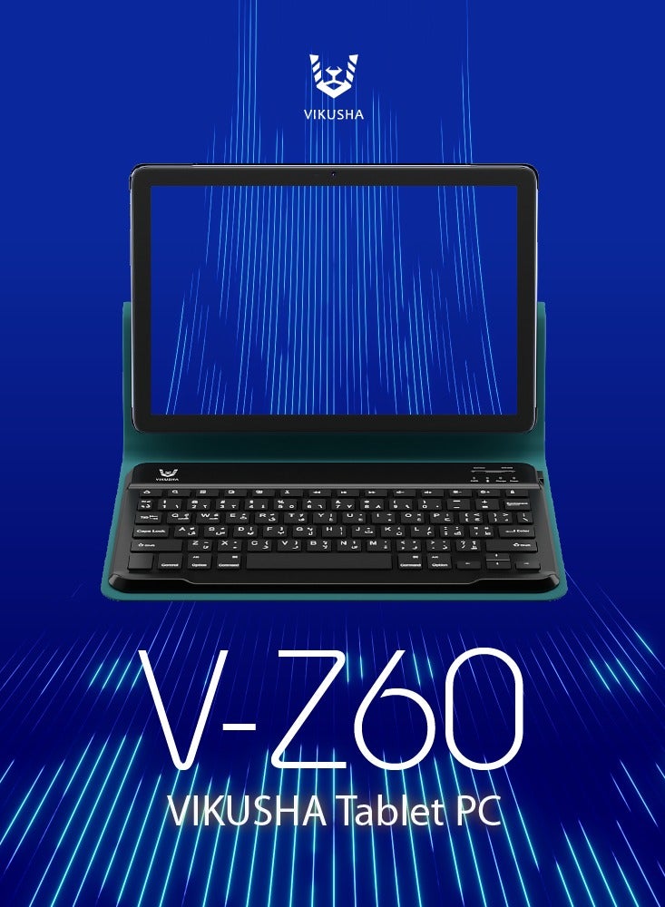 VIKUSHA V-Z60,8GB RAM+128GB,Wi-Fi 4GLTE ,10.1-inch,Dual…