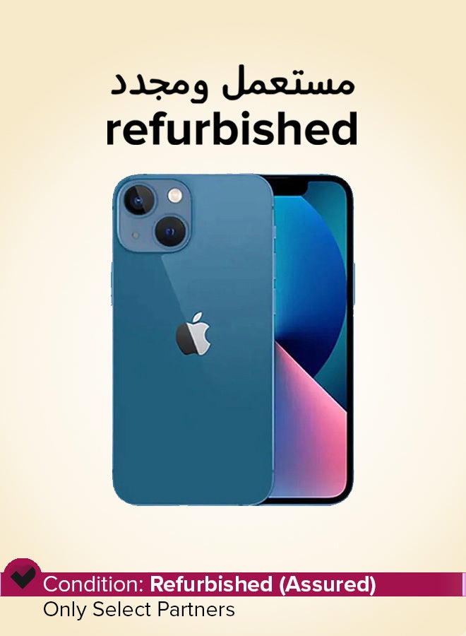 Compare Refurbished  iPhone 13 128GB Blue 5G With Facetime  International Version at KSA Price