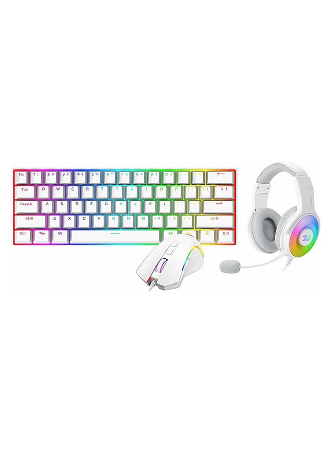 Compare Kit Gamer 3in1 Keyboard K630 Dragonborn + Mouse M607 Griffin|7200 DPI|Adjustable DPI|5 Memory modes + Headset H350 Pandora at KSA Price