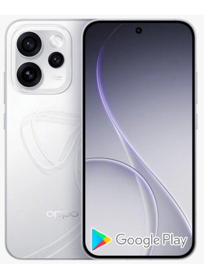 Compare Reno 15 Pro 5G Smart Phone 512GB 12GB RAM White |Chinese Spec | 6.78” AMOLED, HDR10+, 1B colors, 120Hz Screen, 2160Hz PWM, 6500 mAh Battery 80W wired charging , NFC | 50MP selfie camera. Video 4K, aluminum alloy frame , Camera 200MP | with Google Play Support at KSA Price