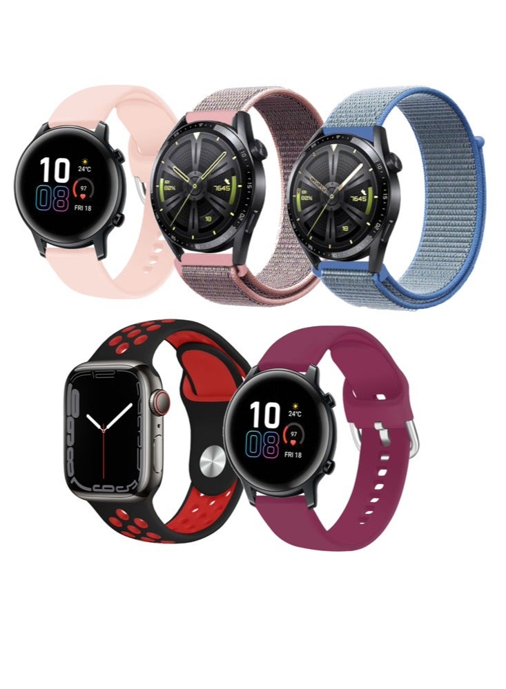 5pcs Watchband Bundle Compatible with all Samsung,…