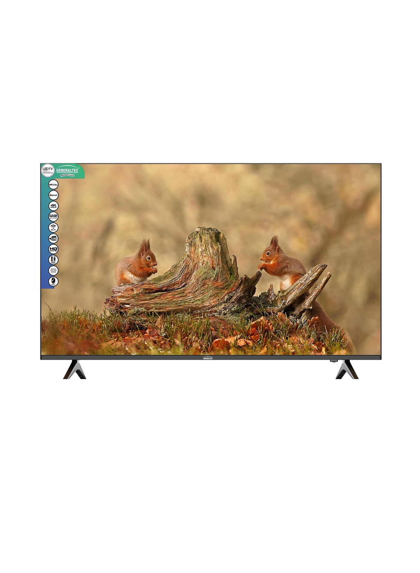 Generaltec 65 Inch Smart 4K Ultra HD LED…