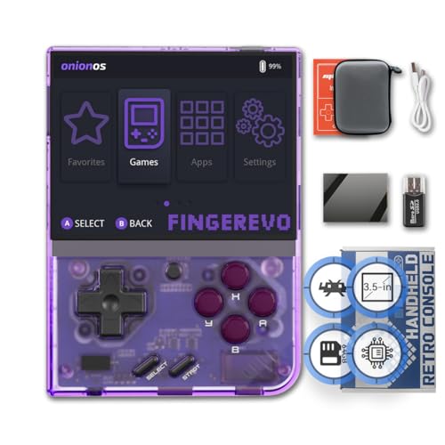 Miyoo Mini Plus OnionOS Handheld Game Console 35inch…