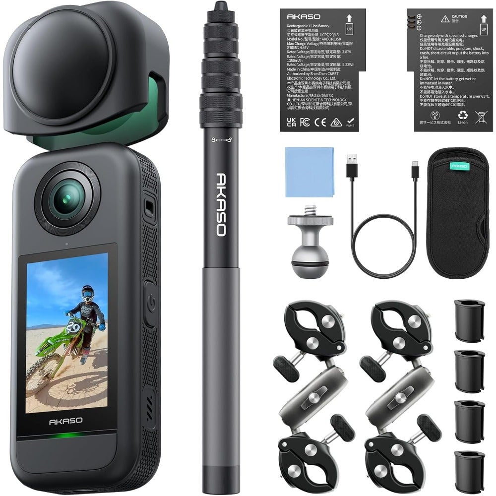 360 Weatherproof 360 Action Camera - 5.7K…
