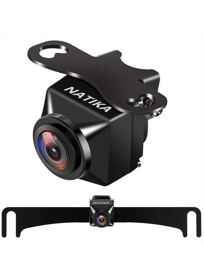NATIKA Backup/Front View Camera: No Distorted Affect…