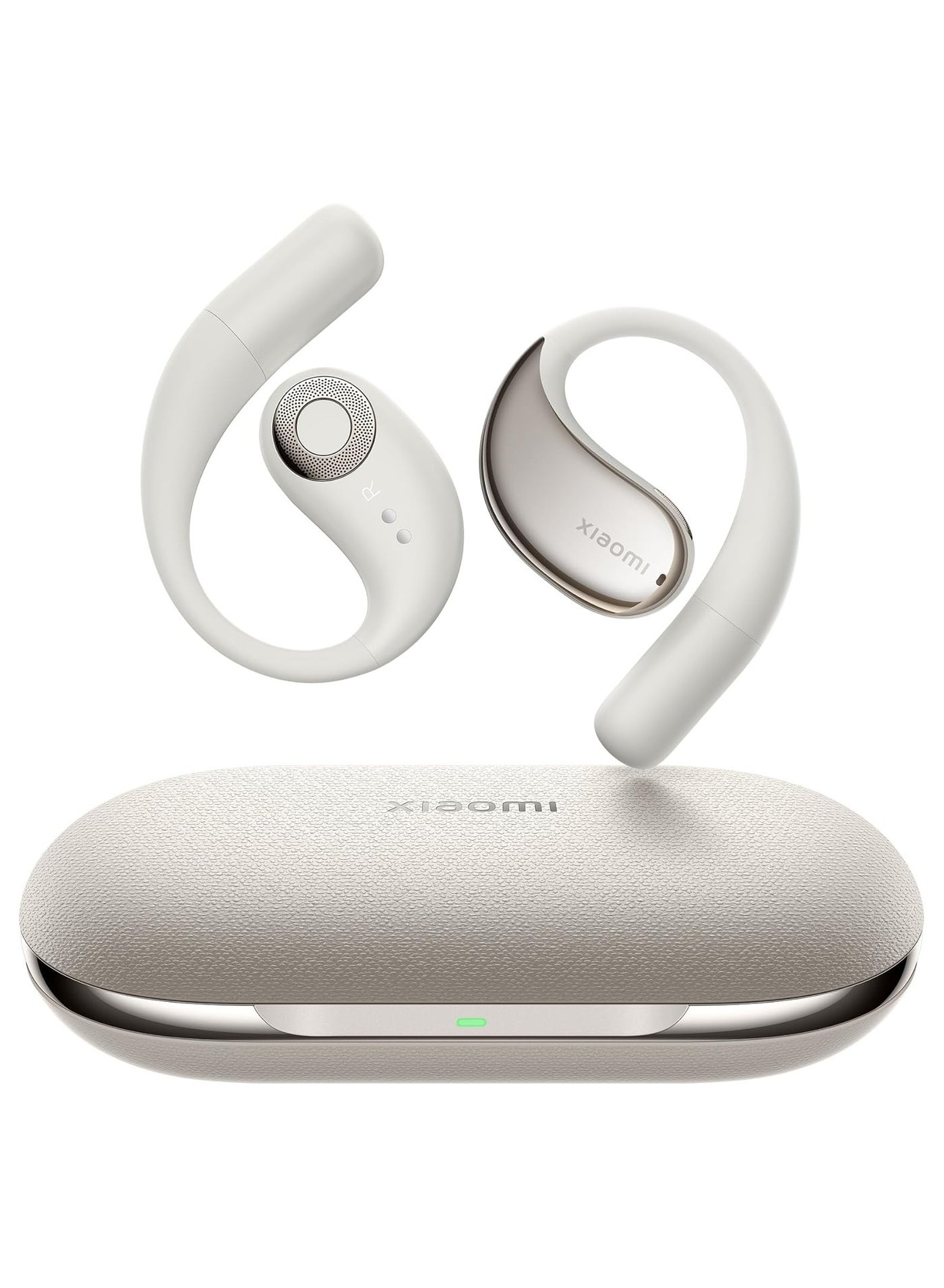 Compare Xiaomi OpenWear Stereo Headphones,HiRes Audio,10mm Sound Leakage Reduction,DualMic with AI Noise Reduction,Up to 7.5 Hours Battery LifeSandstone Beige at KSA Price