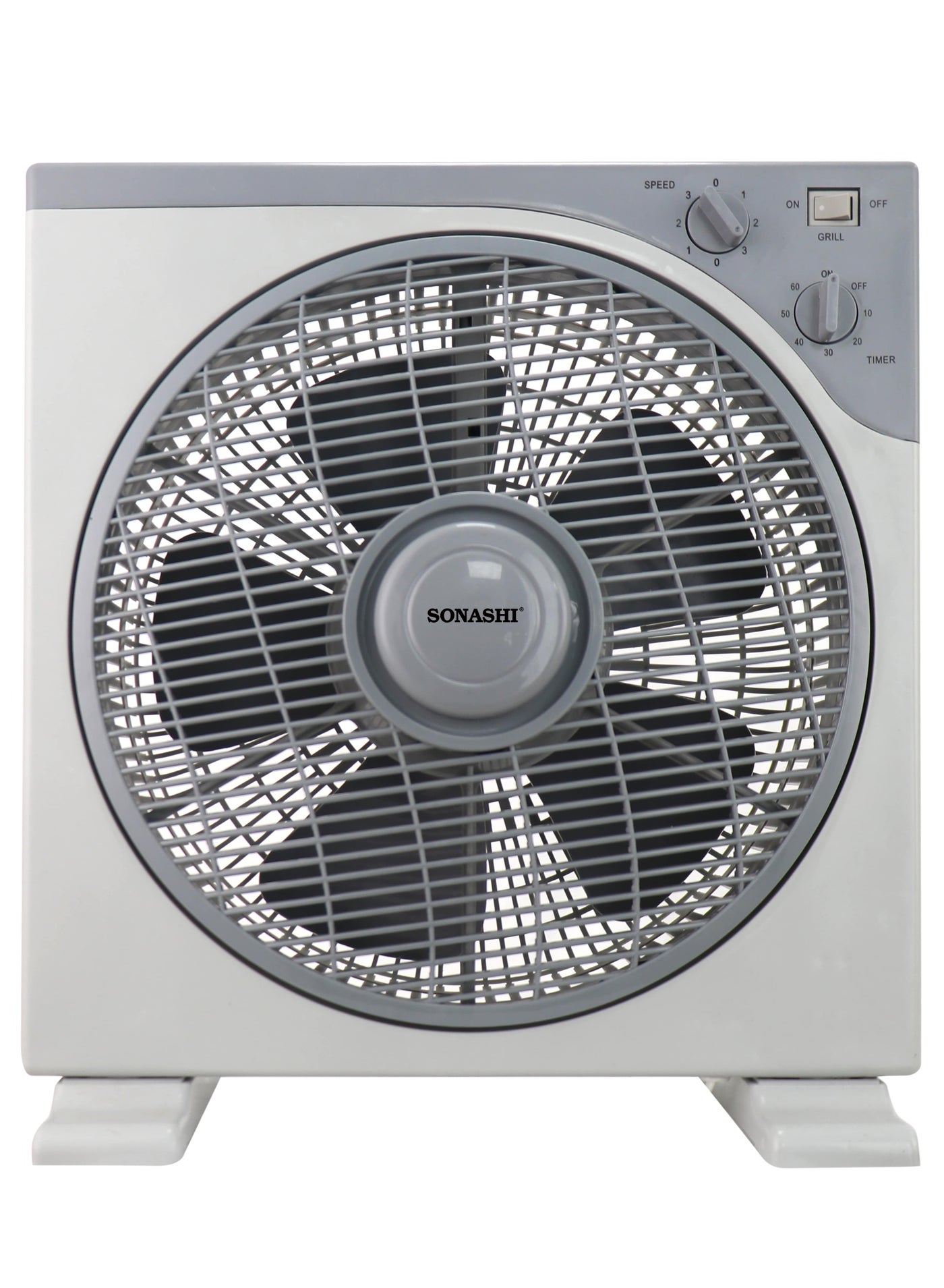 12 Inch Box Fan - 3 Speed Selector…