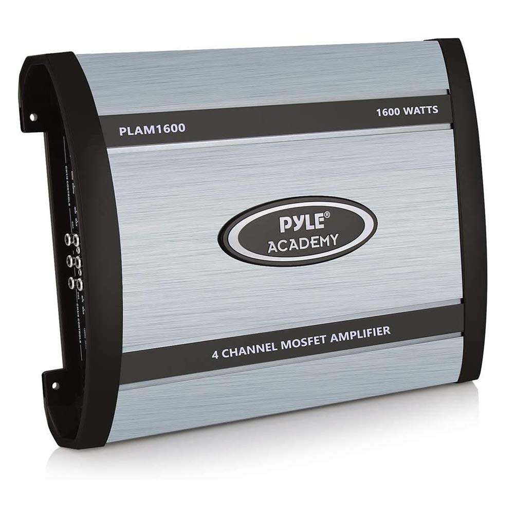 Pyle 4 Channel Car Stereo Amplifier - 1600W…