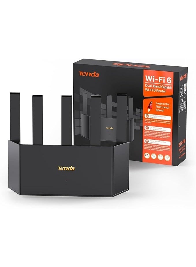Compare TX2L Pro Dual Band Gigabit WiFi 6 Router black at KSA Price
