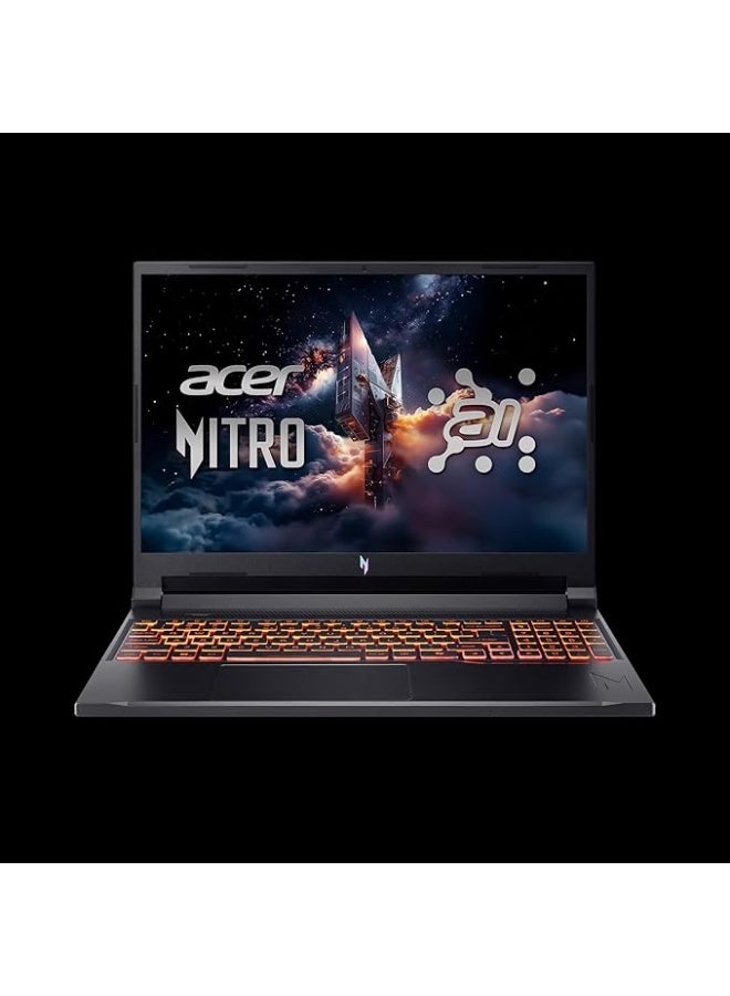 Compare ANV1642R309 Nitro V 16 AI, 16 WUXGA IPS 180Hz Display, AMD Ryzen 5 240, 16GB RAM 512GB SSD , NVIDIA GeForce RTX 5050 8GB, Eng Kb,  Win 11 Home English Shale Black at KSA Price