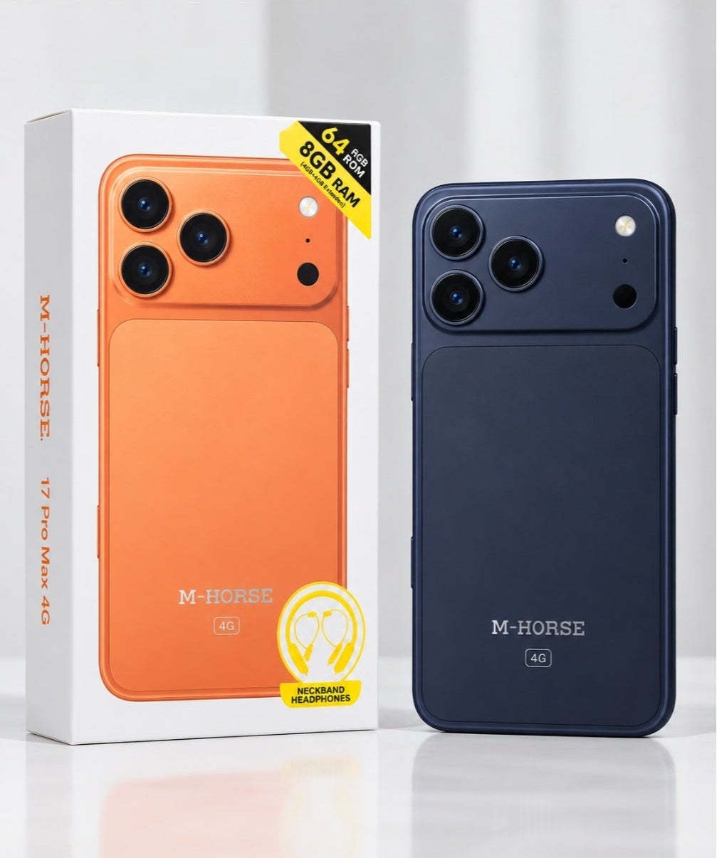 M-HORSE 17 Pro Max 4G Mobile Phone, 8GB…