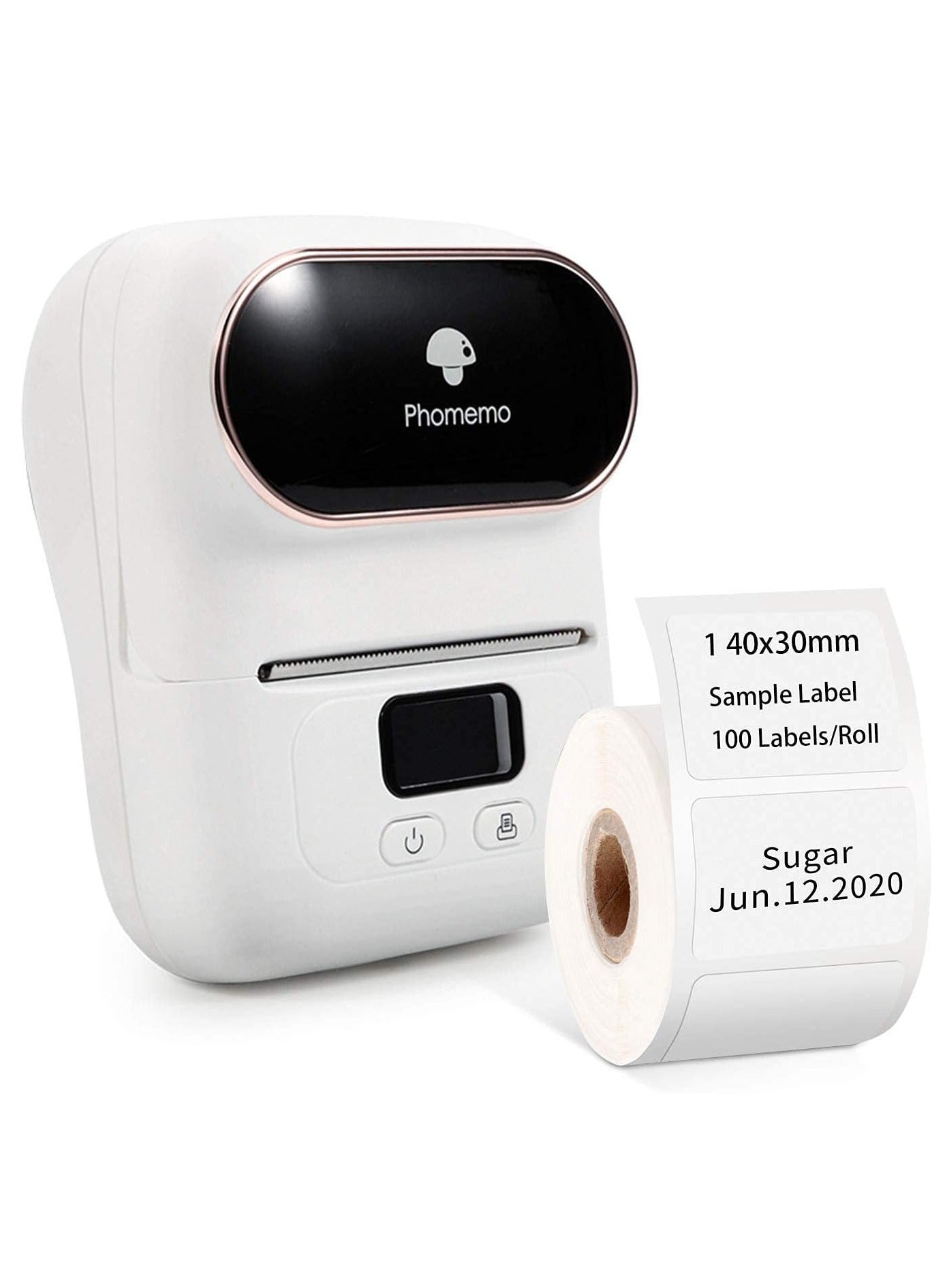 Barcode Printer Bluetooth Wireless Thermal Label Maker…
