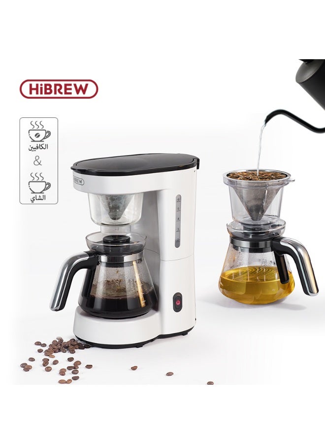 Hibrew 3-in-1 American Drip Coffee Machine, Pour Over…