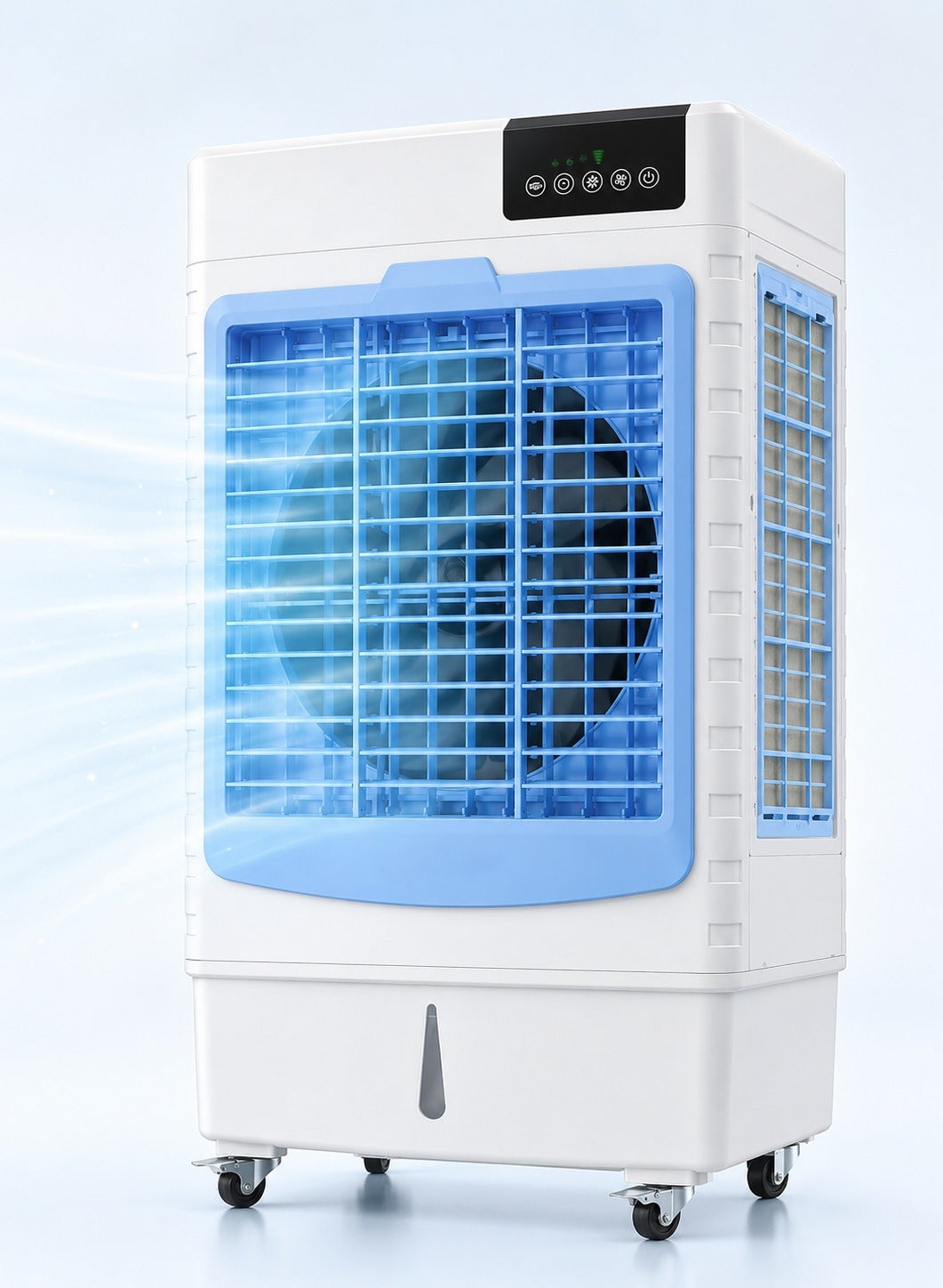 Compare 40L Large Portable Desert Air Cooler for Outdoor and Indoor Use at KSA Price