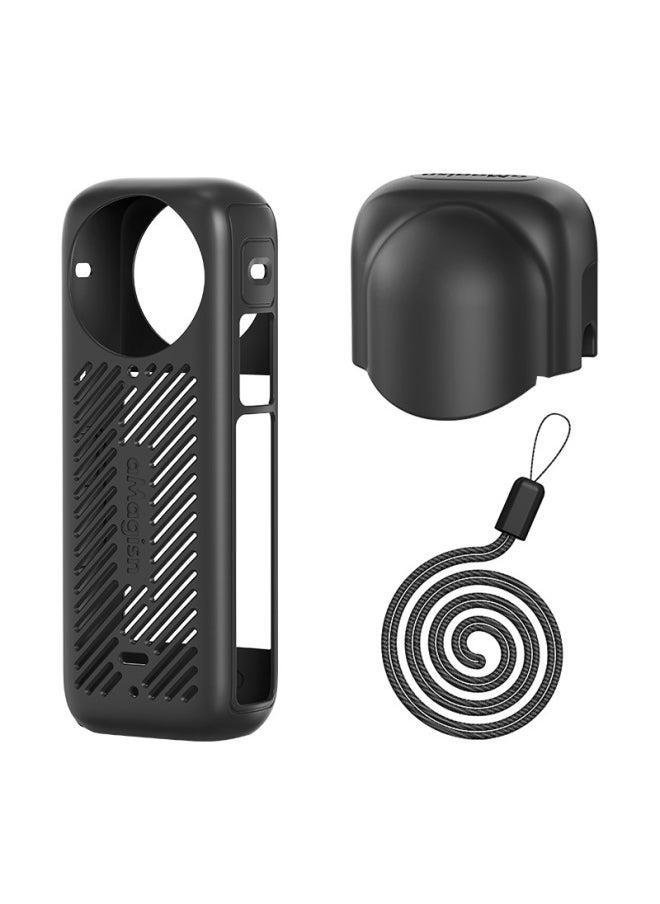 AMagisn Amai Insta360 X4 Silicone Protective Cover…