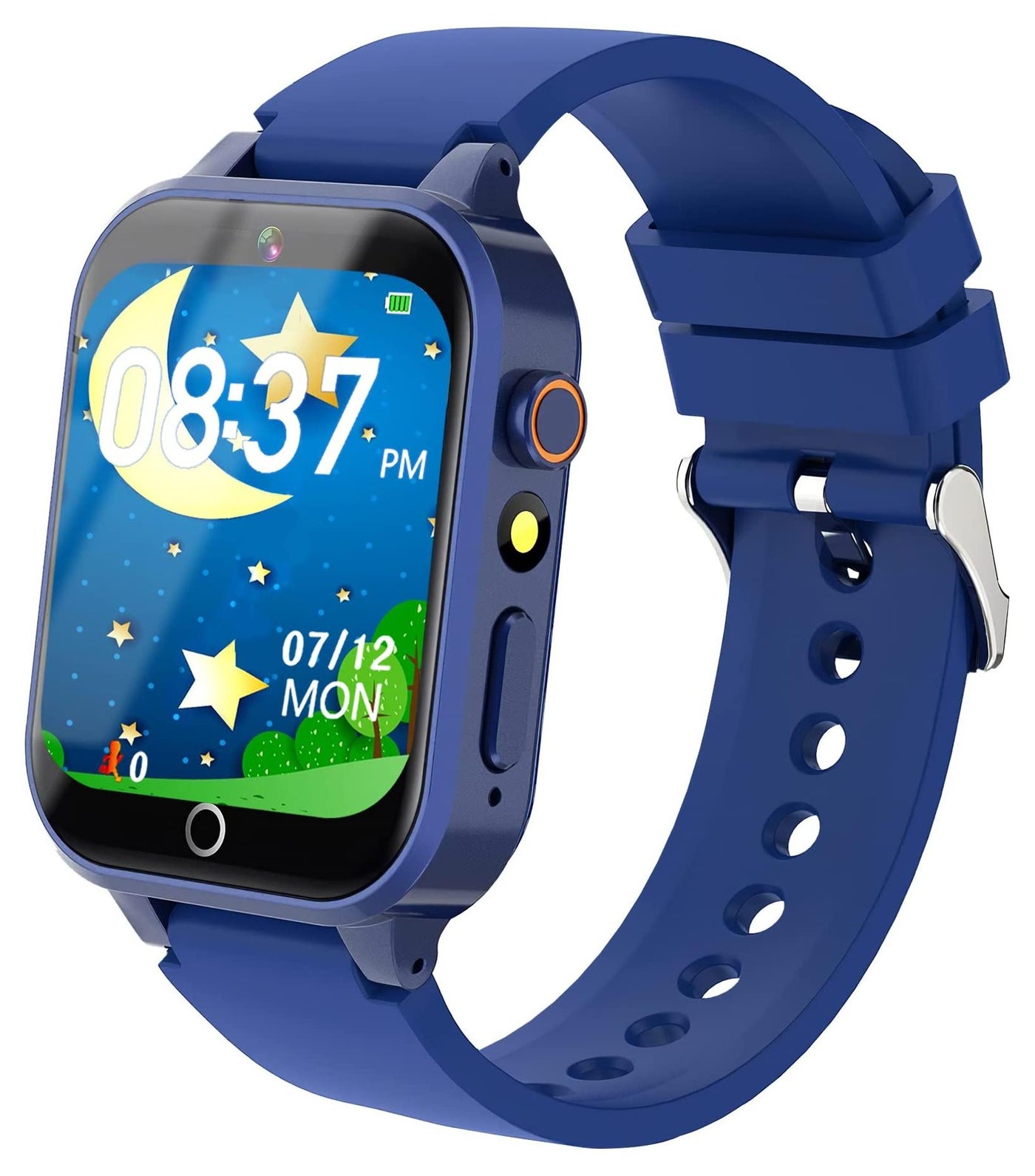 Compare Smart Watch for 412 Yearold Kids, Comes with Video, Camera, Music Player Functions and 26 Games Blue at KSA Price