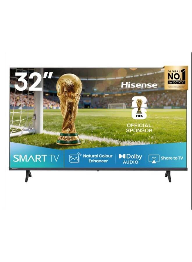 Compare 32inch VIDAA Smart HD TV | Dolby Audio, DTS VirtualX, HDMI, USB & Screen Mirroring, NetflixYoutubePrime Video 32A4Q Black at KSA Price