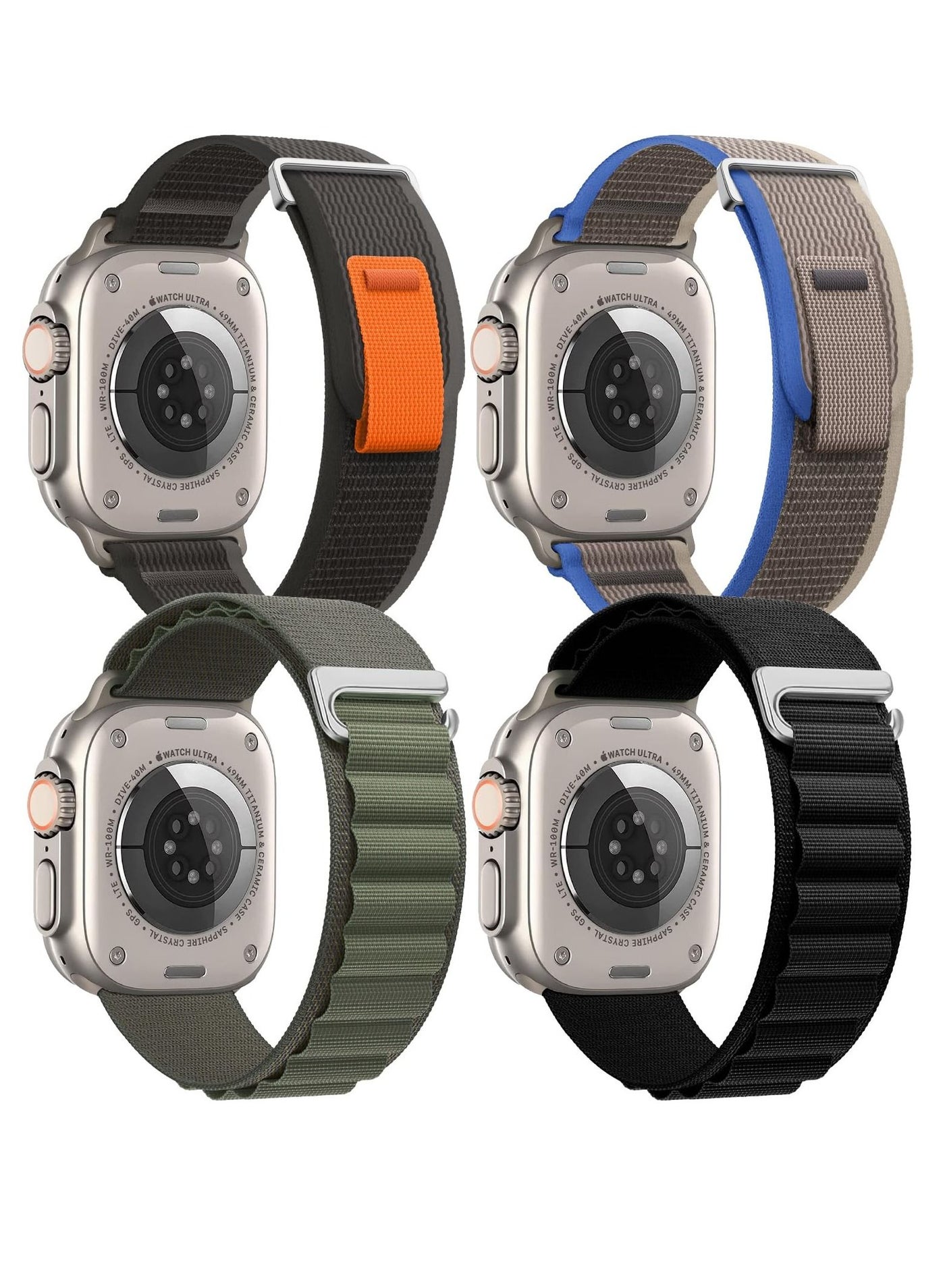Apple Watch Band 38mm 40mm 41mm Alpine Loop Pack of…