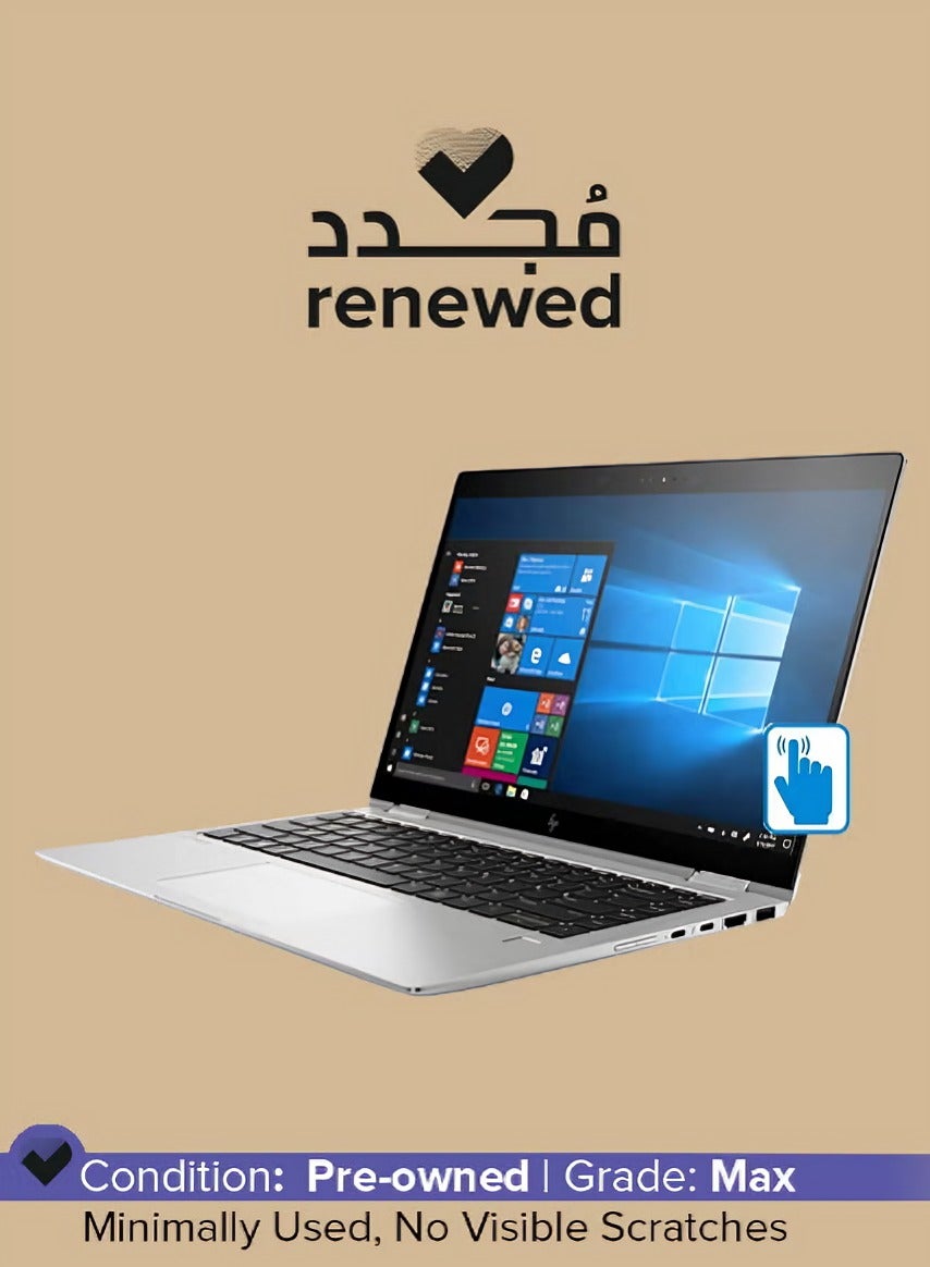 Compare Renewed  HP EliteBook X360 1040 G6 Laptop With 14Inch Display, Intel Core i7 Processor8th Gen32GB RAM512GB SSDIntel UHD Graphics 620Windows 10 Pro English Silver at KSA Price