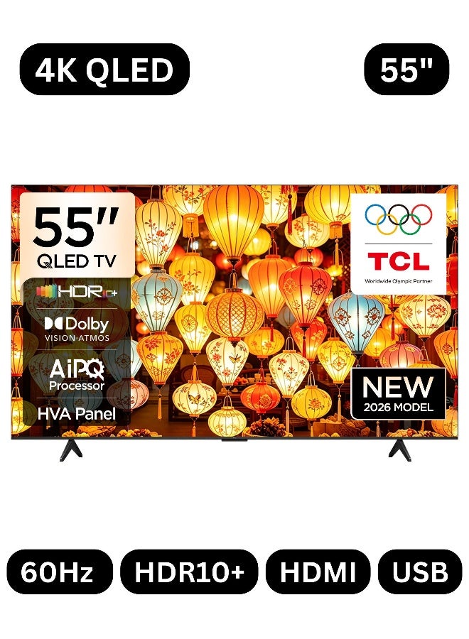 TCL 55 Inch P71L 4K Premium QLED Smart TV…