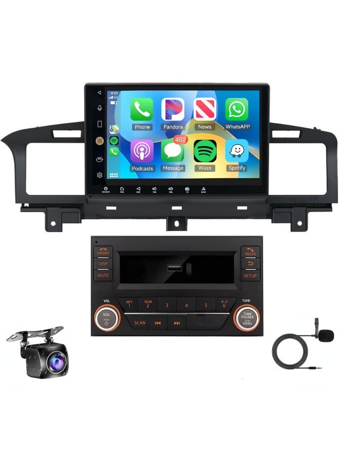 Compare Android Car Stereo for Nissan Patrol Y61 Super Safari VTC | 9 Inch Car Radio with 4GB RAM 64GB ROM | Wireless CarPlay & Android Auto | Bluetooth WiFi GPS DSP FMAM | AHD Backup Camera Included | F at KSA Price