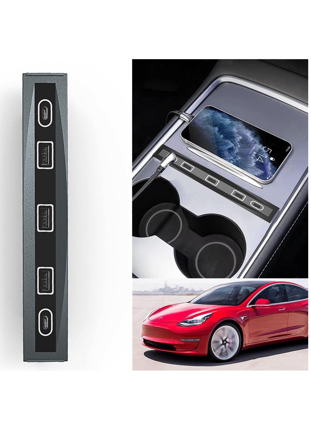 Tesla Model Y 3 Accessories Docking Station…