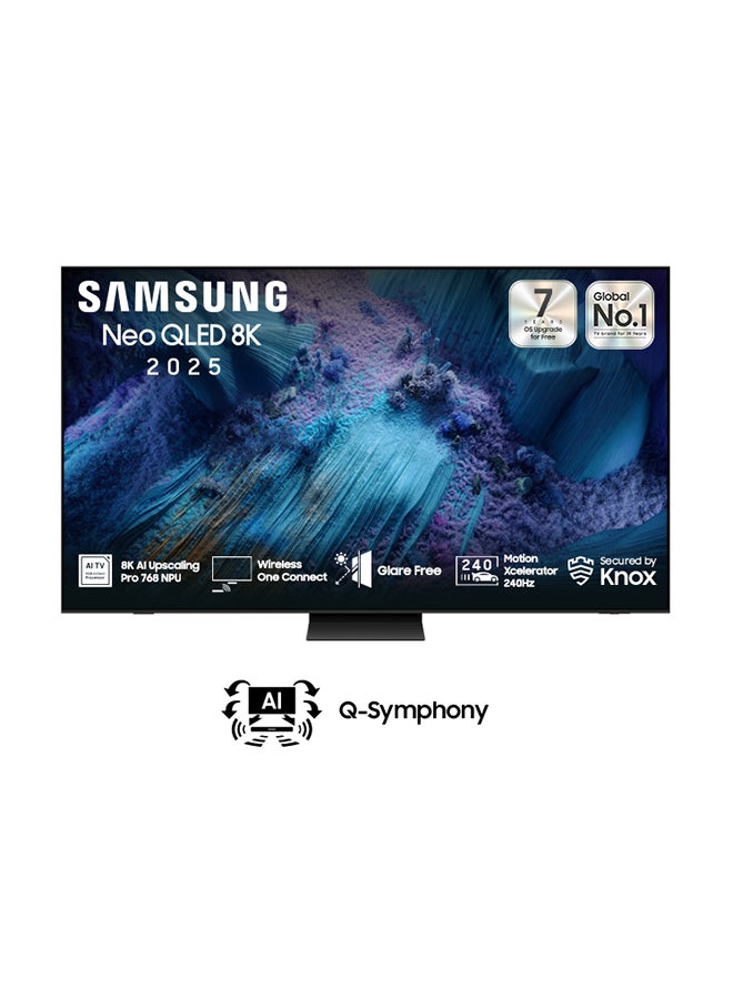 Compare 65 Inch NEO QLED 8K TV, 8K AI Upscaling, 240Hz, Glare Free, Dolby Atmos, MiniLED QA65QN990FUXSA black at KSA Price